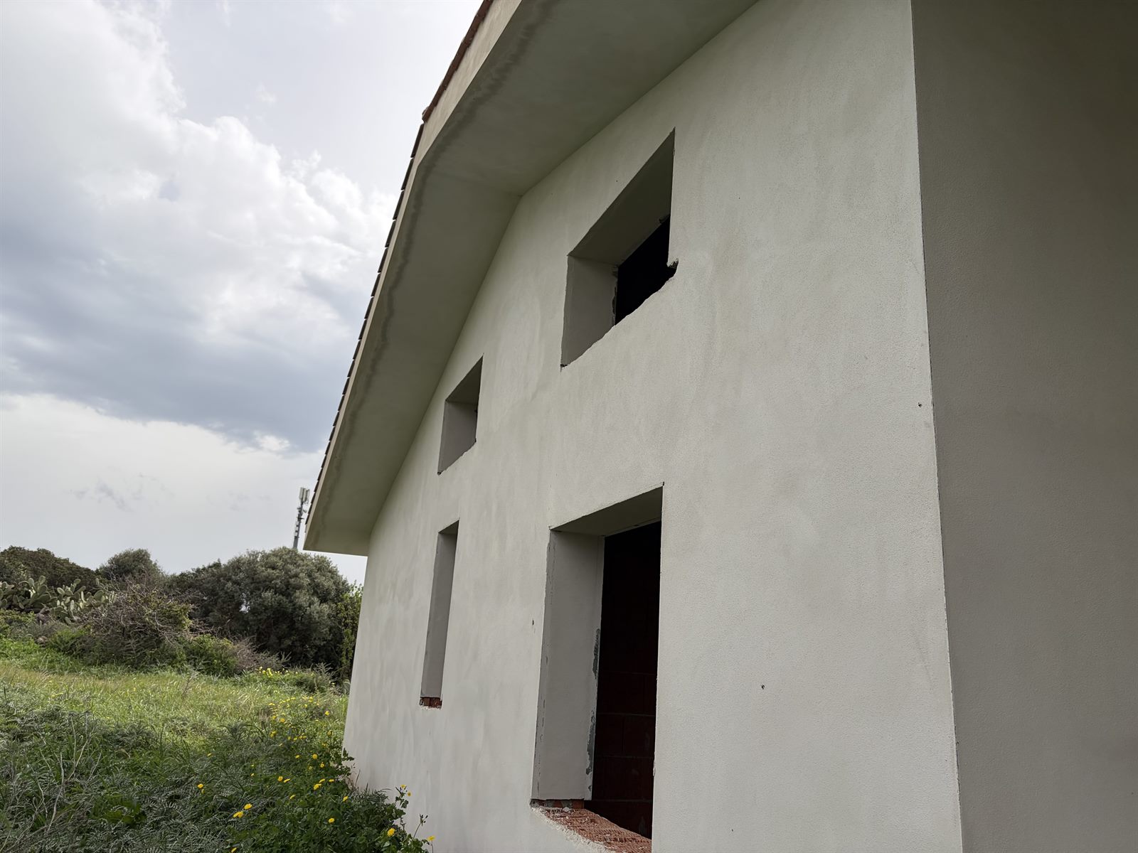 Villetta indipendente da rifinire con giardino a Narbolia — foto 2 di 16