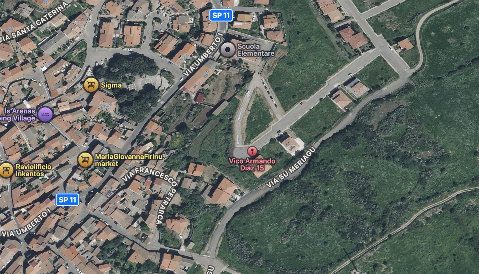Villetta indipendente da rifinire con giardino a Narbolia — foto 13 di 16